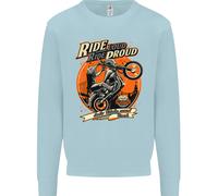 Ride Loud Ride Proud Felpa Uomo Biker