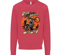 Ride Loud Ride Proud Felpa Uomo Biker