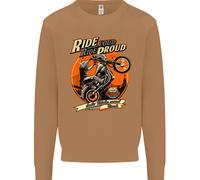 Ride Loud Ride Proud Felpa Uomo Biker