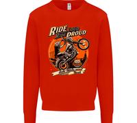 Ride Loud Ride Proud Felpa Uomo Biker