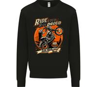 Ride Loud Ride Proud Felpa Uomo Biker