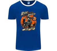 Ride Loud Ride Proud Maglietta Ringer Uomo FotL