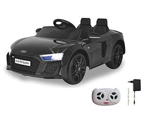 Ride-on Audi R8 Spyder V10 Performance Quattro - dai 3 anni in su, 3 marce, Bluetooth, fanale posteriore dinamico, potente motore/batteria 4,5 Ah, indicatore di tensione della batteria