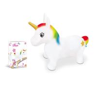 Unicorno Gonfiabile Cavalcabile Gioco Per saltare Rimbalzante Bambini 18m +