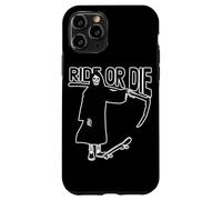 Ride or Die Grim Reaper Skater Custodia per iPhone 11 Pro