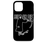 Ride or Die Grim Reaper Skater Custodia per iPhone 12/12 Pro