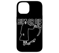 Ride or Die Grim Reaper Skater Custodia per iPhone 14