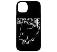 Ride or Die Grim Reaper Skater Custodia per iPhone 14 Plus