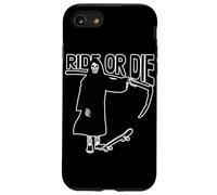 Ride or Die Grim Reaper Skater Custodia per iPhone SE (2020) / 7/8