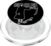 Ride or Die Grim Reaper Skater PopSockets PopGrip per MagSafe