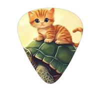 Ride Sea Turtle - Set regalo di plettri per chitarra, lisci e resistenti, per chitarra acustica, elettrica e basso, regalo perfetto per gli amanti della chitarra e i musicisti