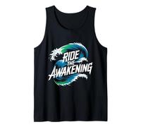 Ride The Awakening Wave Design Canotta