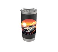 Ride the Horizon JDM Giappone Drift Cultura Speed Car Rally S17 Bicchiere termico in acciaio inox doppia parete