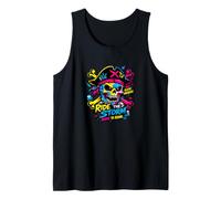 Ride The Storm, Pirate Skull Storm Adventure Graphic Canotta