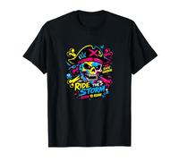 Ride The Storm, Pirate Skull Storm Adventure Graphic Maglietta