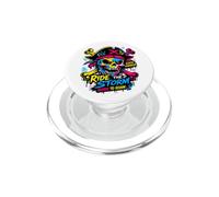 Ride The Storm, Pirate Skull Storm Adventure Graphic PopSockets PopGrip per MagSafe