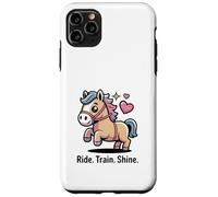 Ride Train Shine Cute Pony - Attrezzo per equitazione Custodia per iPhone 11 Pro Max