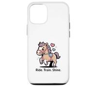 Ride Train Shine Cute Pony - Attrezzo per equitazione Custodia per iPhone 12/12 Pro