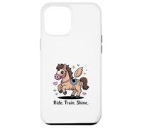 Ride Train Shine Cute Pony - Attrezzo per equitazione Custodia per iPhone 12 Pro Max