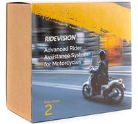 Ride Vision 2 Pro con indicatori di direzione a LED Sistema di assistenza alla guida, nero per maschi