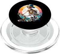 Ride Your Bike Cycling Skeleton Adventure Grafica PopSockets PopGrip per MagSafe