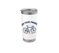 Ride Your Freedom - Design per ciclisti su strada Bicchiere termico in acciaio inox doppia parete