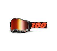 Ride100percent ACCURI 2 Goggle Geospace - Lenti rosse a specchio