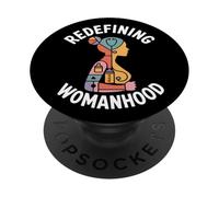Ridefinire la femminilità Donne Empowerment Uguaglianza delle donne PopSockets PopGrip Adesivo