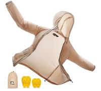 RIDEIRON Giacca Moto Uomo Estate UPF30+ con Protezioni CE - Giacca Leggera Anti-UV Traspirante per Motociclista e Bici