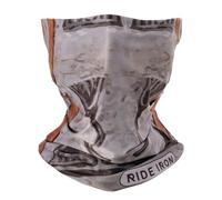 RIDEIRON Maschera moto e Manicotti Braccia per uomo e donna Set, UPF 50+& ventilazione per l'estate molti disegni diversi per moto, bicicletta, pesca, escursioni, sci