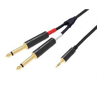 RIDEM CAVO 3.5MM ST / 2X 6.3MM MONO - 3MT (RDM C43)