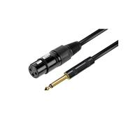 RIDEM CAVO AUDIO XLR F - JACK 6.3MM MONO - 6MT (RDM C76)**PUOI PAGARE ANCHE ALLA CONSEGNA!!!**