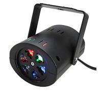 RIDEM CLP 68 Proiettore LED a 4 GOBO 1 W, Nero