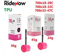 RideNow TPU Camera d'aria per bici 700C 700x18 23 25 28 32 35 37 40 47C Pneumatico per bicicletta da strada MTB Bike Camera 29x1.5 1.75 1.9 pneu aro