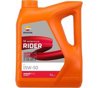 RIDER 4T 15W-50 CP-4 Olio lubrificante per motori da 4 litri a bassa, media e al