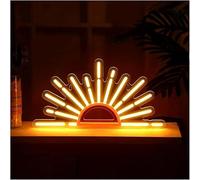 Riderai insegna luminosa al neon LED per insegne al per neon arancioni per alba e tramonto per per per decorazioni murali
