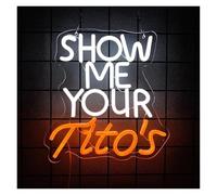 Riderai insegna luminosa al neon Mostrami il per tuo Tito per insegna al per neon LED dimmerabile 30cmx28.5cm