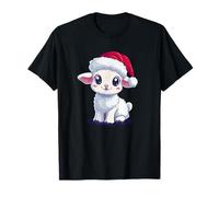 Ridere Attraverso Il Natale con Un Agnello Jolly Maglietta
