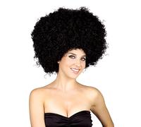 Ridere e coriandoli - Fiedis 053 - Accessori Disguise - Parrucca - Afro - Taglia XL - Nero