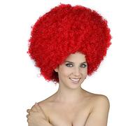 Ridere e coriandoli - Fiedis 054 - Accessori Disguise - Parrucca - Afro - XL - Red