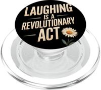 Ridere è un atto rivoluzionario PopSockets PopGrip per MagSafe
