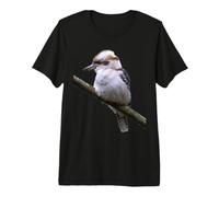 Ridere Kookaburra Dacelo Australian Kingfisher Bird Birder Maglietta Premium