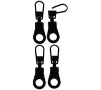 Riderr Confezione da 4 tiretti di ricambio per cerniere lampo per maschi