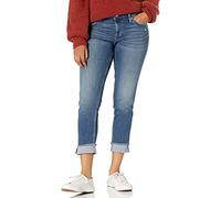 Riders by Lee Indigo Jeans Boyfriend da Donna con Frange, Ombra Media, 44