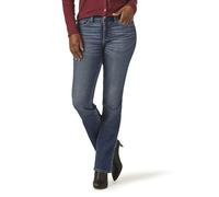 Riders by Lee Indigo Midrise Bootcut Jean Jeans, Ferro Blu, 44 Lungo Donna