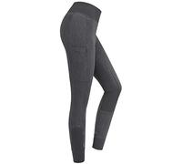 RIDERS CHOICE RidersDeal Collection - Leggings da equitazione da donna con inserti in silicone e custodia per cellulare