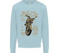 Riders Inc Felpa Per Bambini Da Moto Cafe Racer Biker