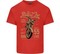 Riders Inc Maglietta Per Bambini Biker Cafe Racer