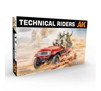 Ridersmaquette Tecnica Figurina Riders |AK INTERACTIVE|35017| 1:35 M