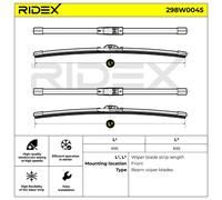 RIDEX 298W0045 Tergicristalli